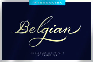 Belgian Signature: Elevate Your Brand With Elegant Handwritten Fonts