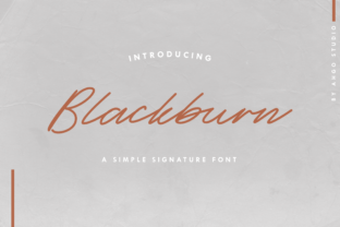 Blackburn: The Elegant Handwritten Font for Boutique Branding