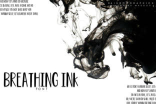 Breathing Ink: A Modern Handwritten Sans Serif Typeface for Editorial Design