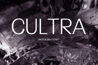 Cultra Typeface: A Modern Sans Serif for Editorial Design