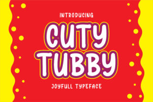 Cuty Tubby: The Freaky Fun Script Font for Scroll-Stopping Designs