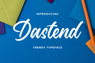 Dastend: A Trendy Script Font for Charming Brand Campaigns