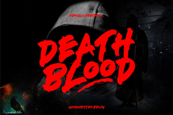 Deathblood: The Violent Handwritten Font for Thriller Campaigns