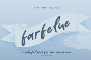 Farfelue: A Modern Script Handwritten Font for Creative Branding