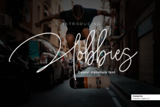Hobbies Font Review: Best Script Handwritten Style