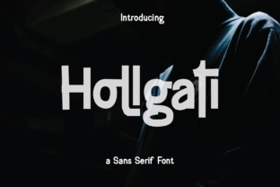 Hollgati: A Modern Sans Serif Font for Digital Branding