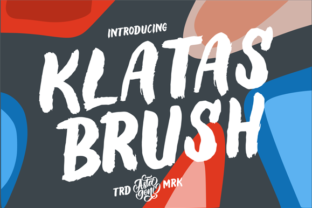 Klatas Brush: The Bold Handwritten Font for Standout Editorial Design