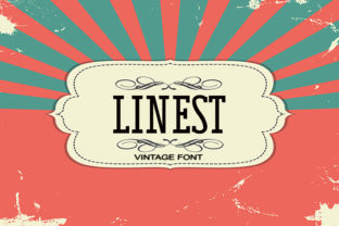 Linest: The Retro Serif Typeface for Authentic Brand Identity