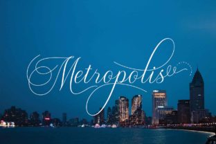 Metropolis Handwritten Font Review for Crafters