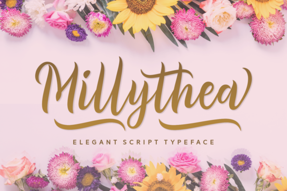 Millythea: The Elegant Handwritten Font for Whimsical Craft Designs