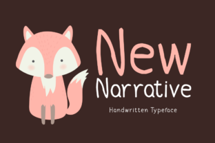 New Narrative: A Handwritten Display Font for Modern Branding