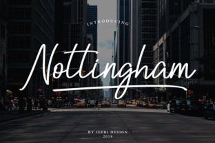 Nottingham Script: Elevating Digital Brand Identity with Classic Handwritten Charm