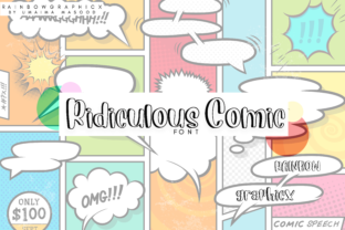 Ridiculous Comic Typeface for Bold Brand Identity Projects