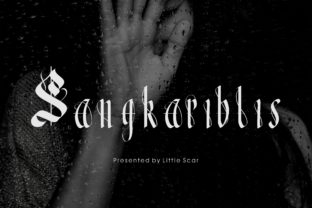 Sangkariblis Typeface: Elevating Digital Brand Identity with Iconic Blackletter