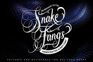 SnakeFangs: The Ultimate Script Handwritten Font Review