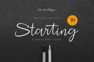 Starting: The Modern Script Font for High-Impact Campaigns