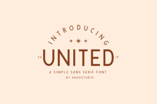 United Typeface for Clean Craft Designs and Branding