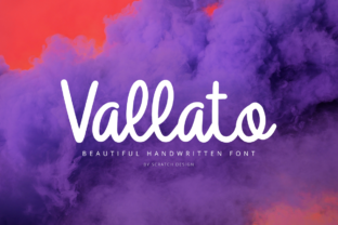 Vallato: The Handwritten Typeface for Modern Web Design